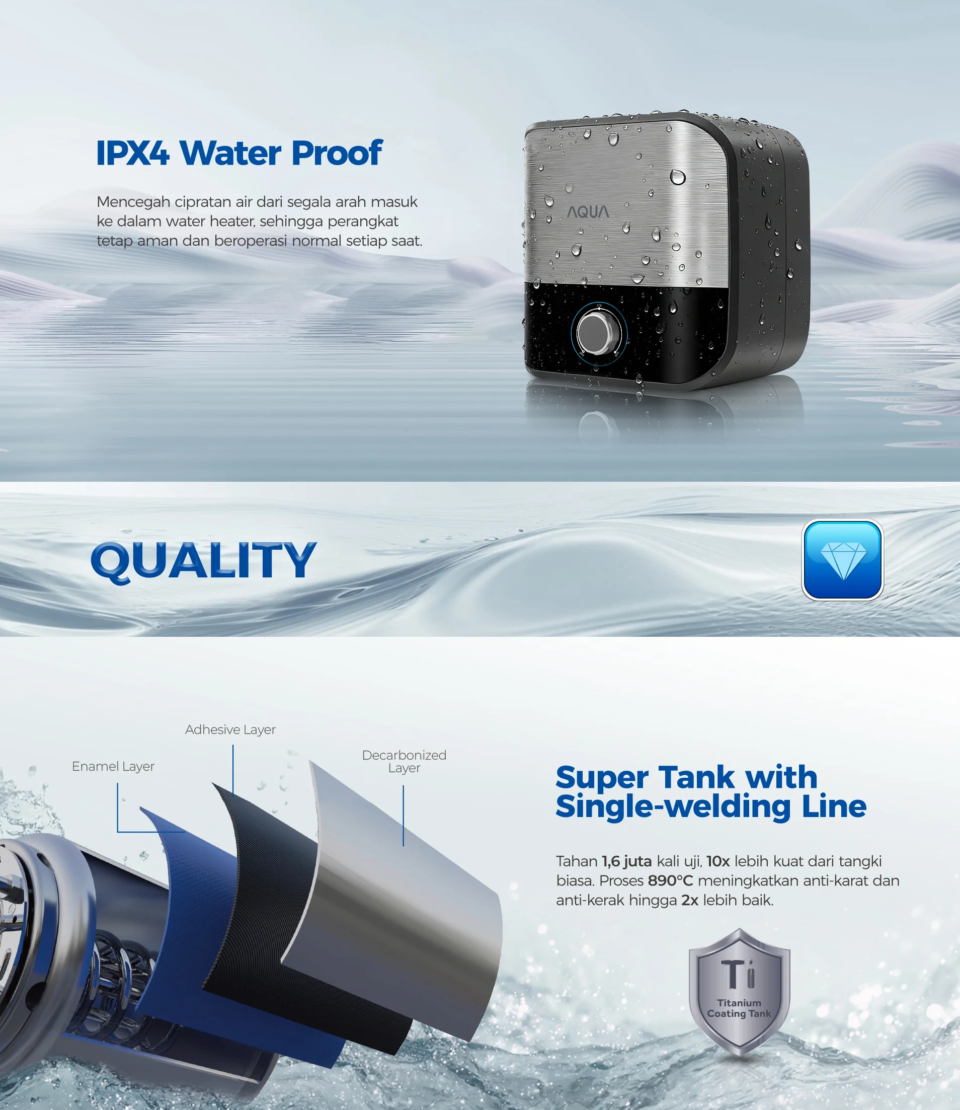 Water heater AES30V-SIM1